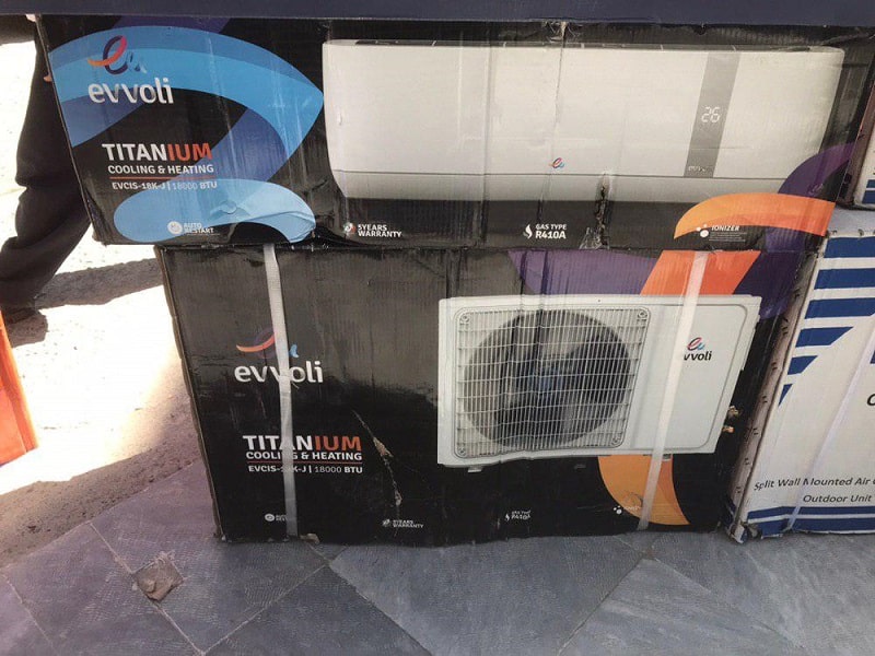 کولر گازی ایوولی مدل EVT1-18K-CH