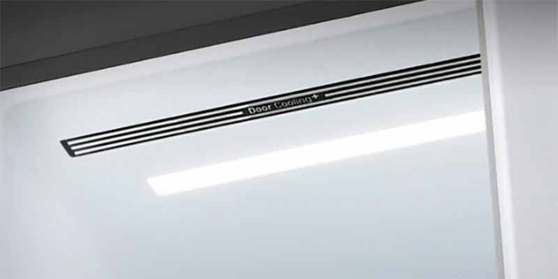 فناوری Door Cooling+ در دوقلو ال جی 411 414