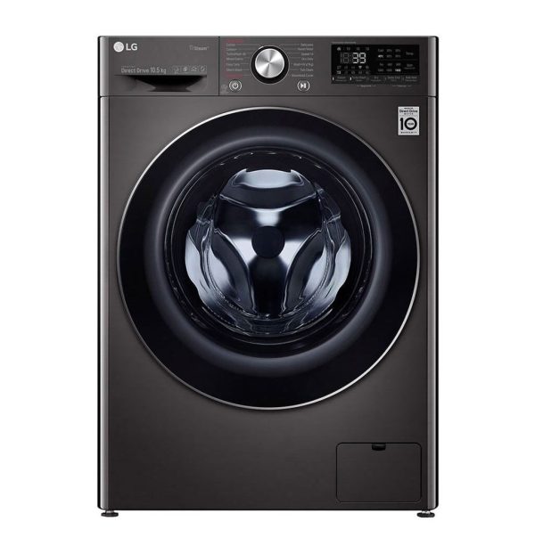 ماشین لباسشویی ال جی V9 رنگ دودی 10.5 کیلو