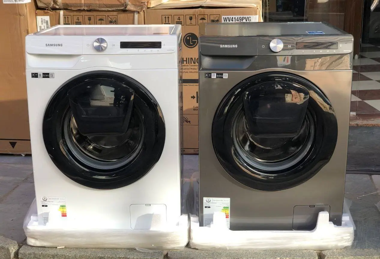 لباسشویی 9 کیلو ادواش سامسونگ مدل WW90T554DAW