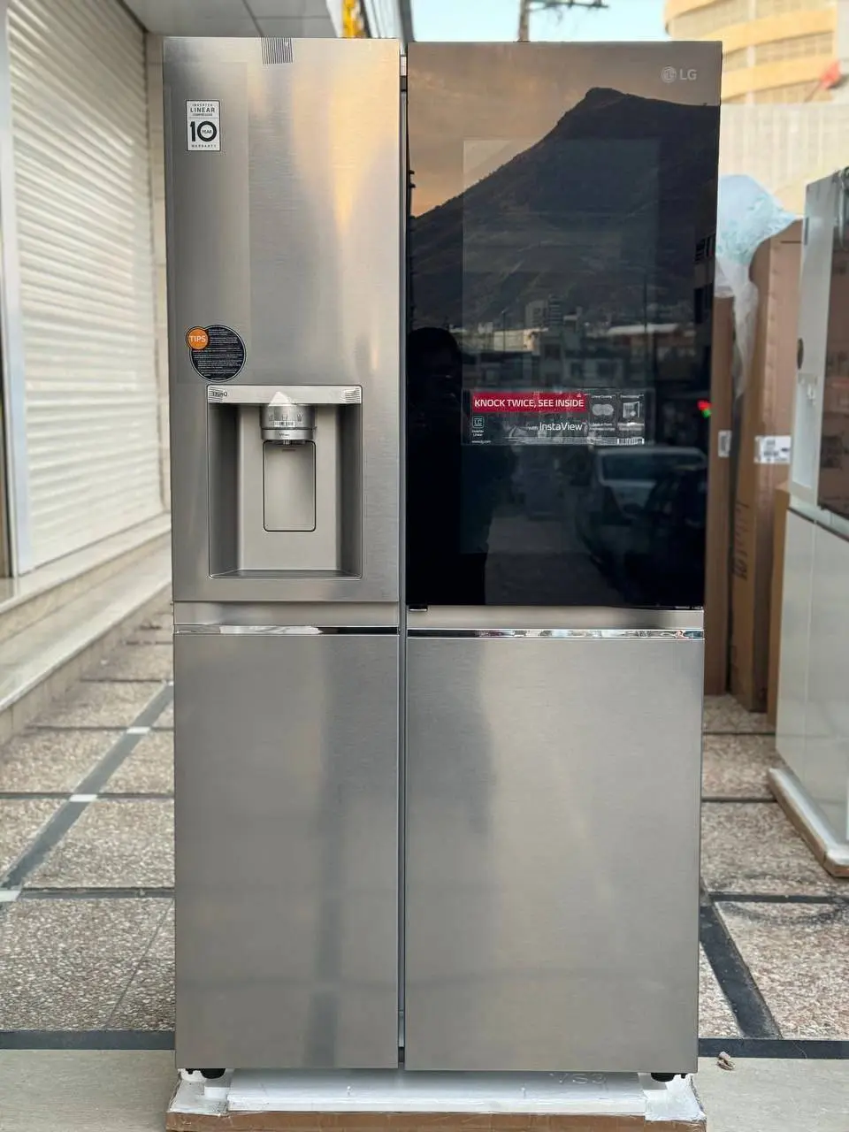 یخچال ال جی X348 ساید 34 فوت سیلور 2022