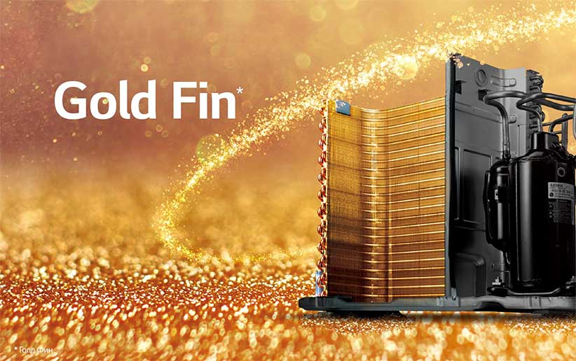 رادیاتور Golden Fin کولر گازی