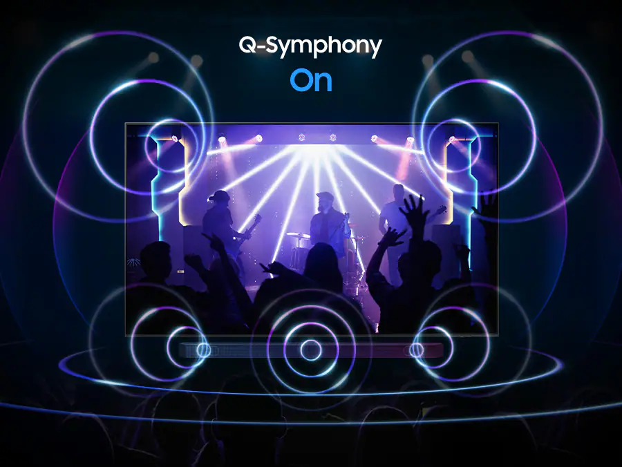 تکنولوژی Q-Symphony 4.0 در تلویزیون سامسونگ