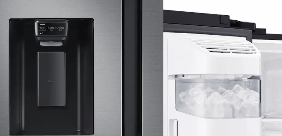 سیستم یخ ریز و آب ریز یخچال 30 فوت سامسونگ RH65