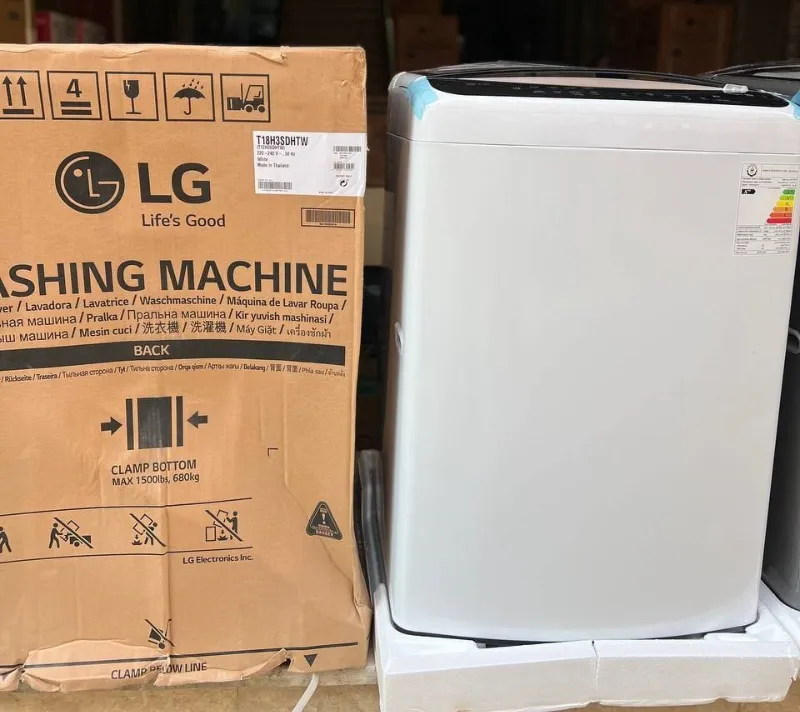 پتوشور ال جی 18 کیلو مونتاژ تایلند سفید