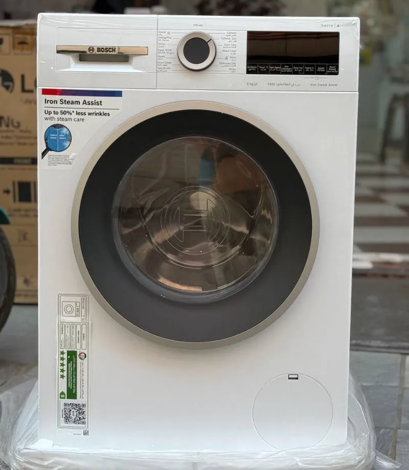 لباسشویی بوش 14400 مدل WGA14400GC رنگ سفید سری 4