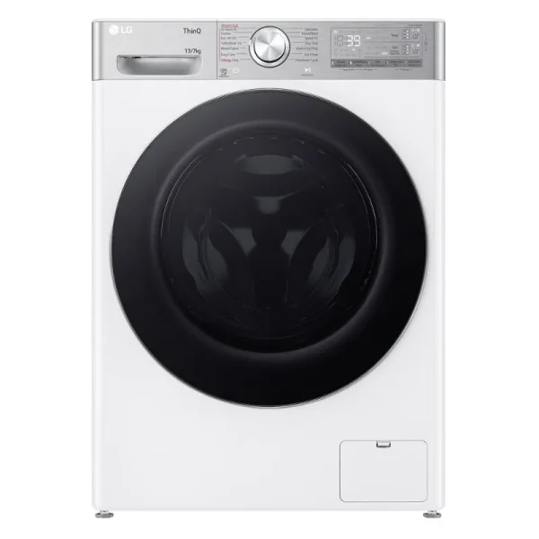 لباسشویی ال جی 13 کیلو و 7 کیلو خشک کن 100% مدل R13 سفید